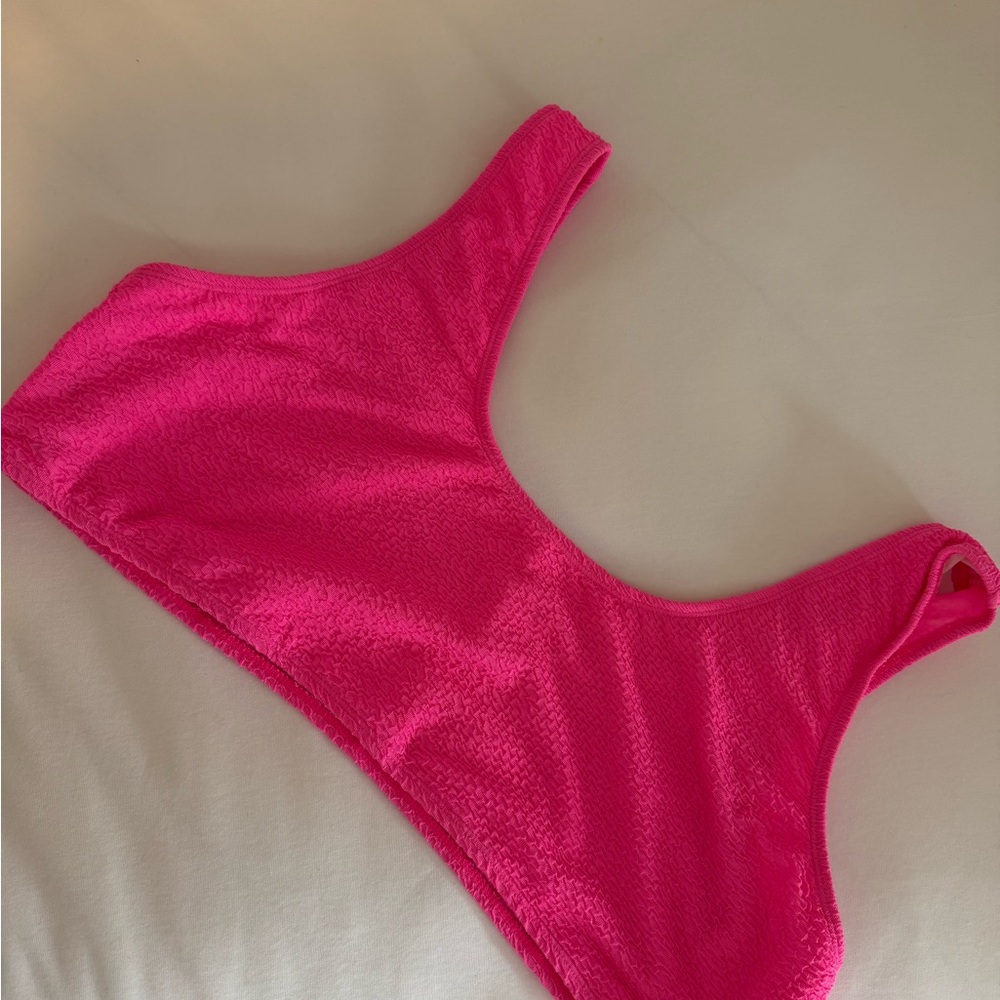 Vibrant Pink Bikini Top